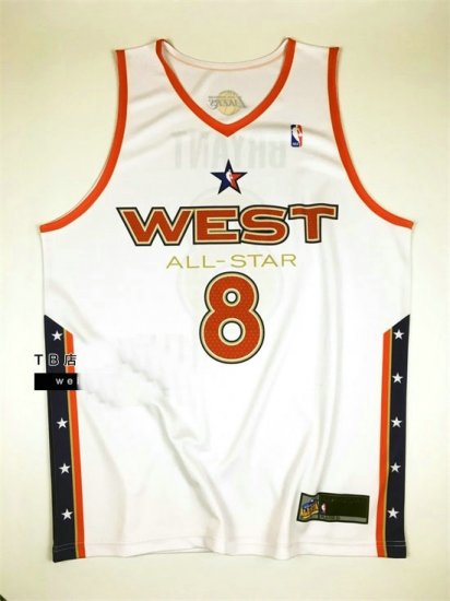 Kobe Bryant 2005 NBA All Star Game 8 Lakers Swingman Jersey